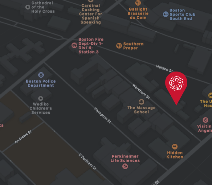 Map of The Factory on Wareham